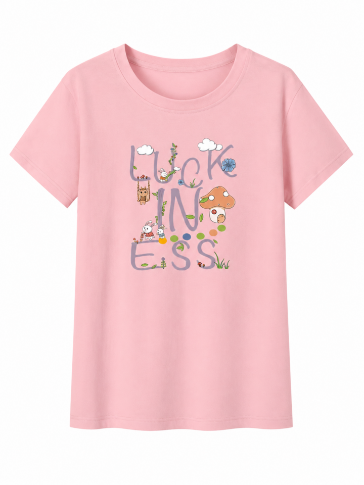 Classic White Crew Neck T-Shirt