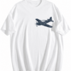 White Graphic Print Crew Neck T-Shirt
